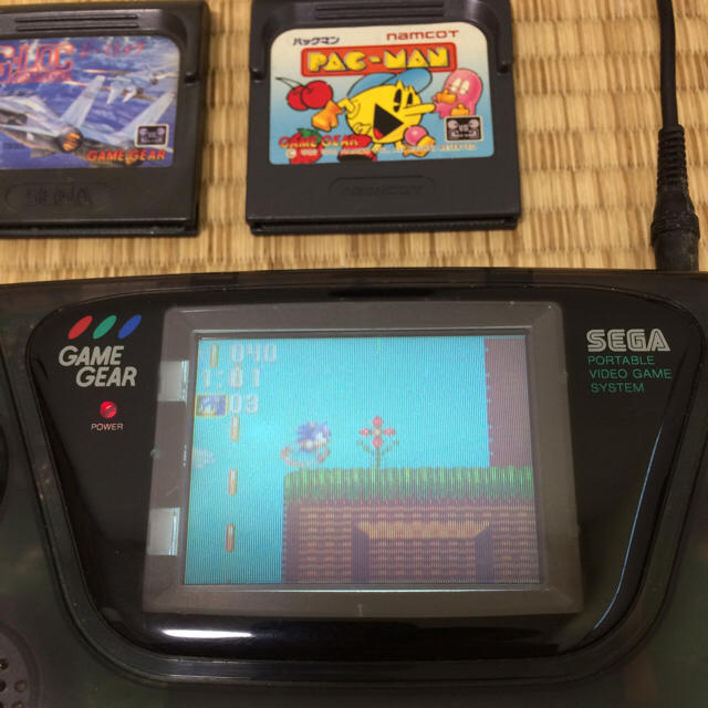 SEGA - ゲームギア ソニック 本体 中古の通販 by ice_more's shop