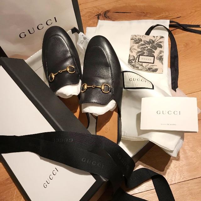 GUCCI - GUCCI プリンスタウン ローファー スリッパ サイズ36の通販 by