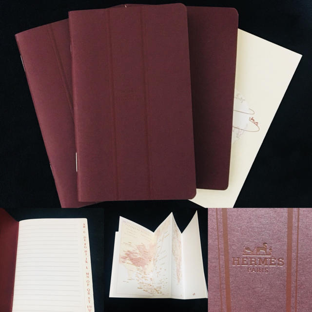 HERMES - (Chameleon様用)HERMESメモ帳&ポケット世界地図の通販 by
