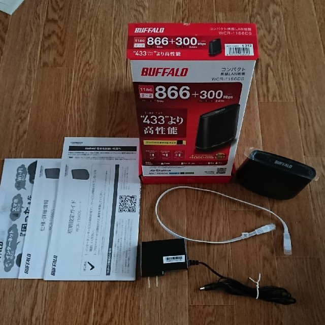 Buffalo - Wi-Fi ルーター Buffalo WCR-1166DS 無線LAN 親機の通販 by