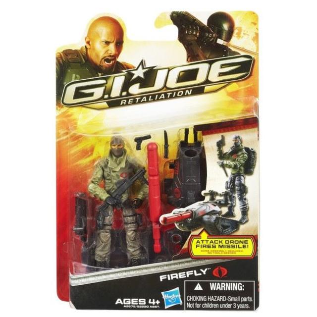 G.I.ジョーリタリエーション 3.75フィギュア ファイヤーフライ＋WB