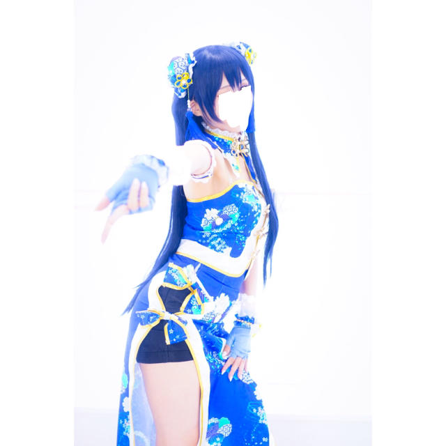 ラブライブ！ 園田海未 チャイナ覚醒 コスプレ衣装 桜の恋の通販 by