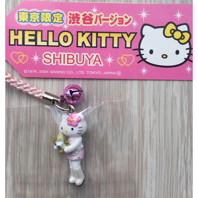 激レアご当地キティ渋谷キティ物語根付