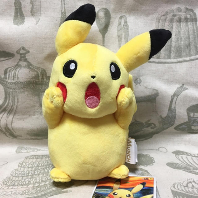 ポケモン - ムンク展 会場限定 ピカチュウ ぬいぐるみの通販 by kkkkkk