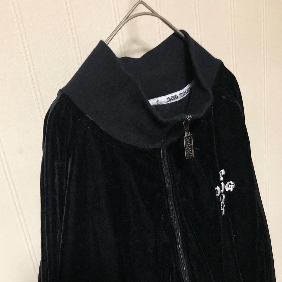 DOG TOWN - 激レア❗️DOG TOWN ドッグタウン 黒龍 ベロア ジャージ