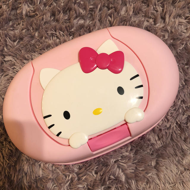 ハローキティ - ハローキティ ウエットティッシュケース おしりふき