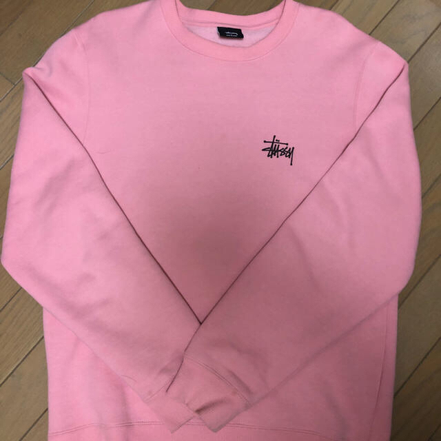 STUSSY - STUSSY スウェット ピンクの通販 by tkr3784's shop