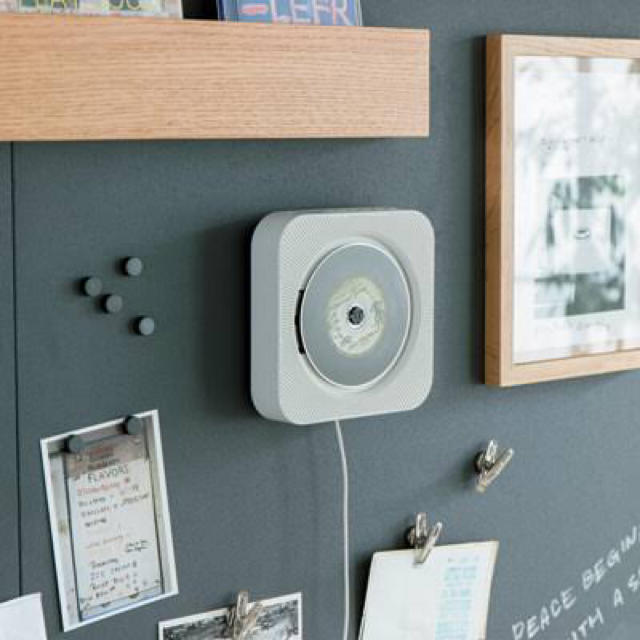 MUJI (無印良品) - 無印良品 壁掛け式CDプレイヤー CPD-4の通販 by
