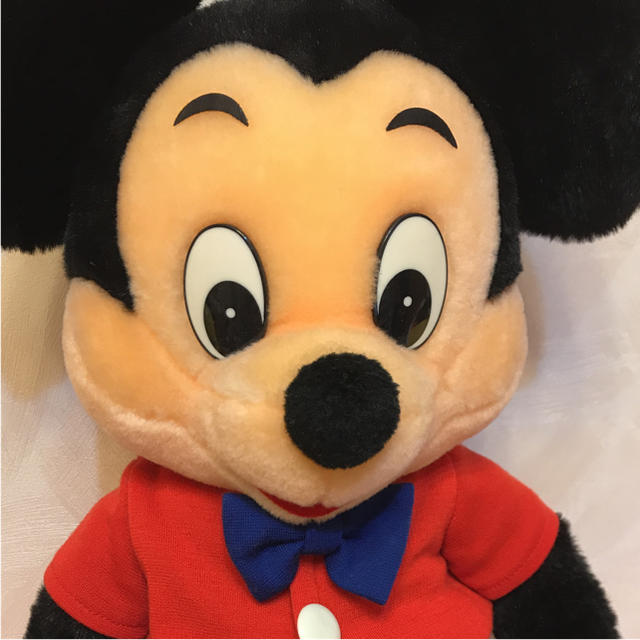 Disney - 【ヴィンテージ】ミッキーマウス ぬいぐるみ【サンアンド