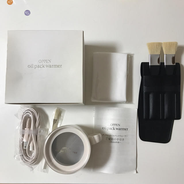 オッペン オイルパックウォーマー＋オイルパック5個 OPPEN - オッペン
