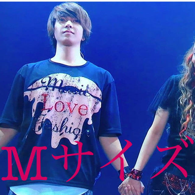 Mサイズ ブラック JUST21 LOGO Tシャツ 山下智久 山P 安室奈美恵の通販