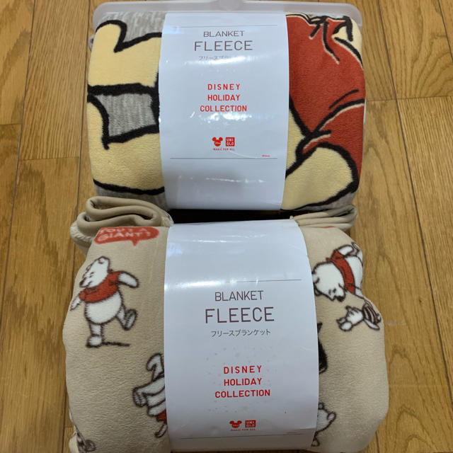 UNIQLO - 新品 プーさん ブランケット ユニクロ 2個セットの通販 by