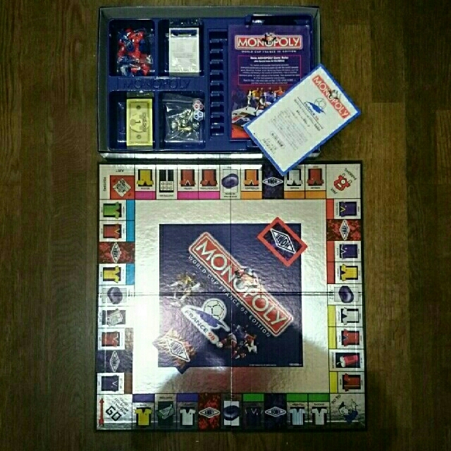 モノポリー ワールドカップ・フランス98 エディションの通販 by こうじ