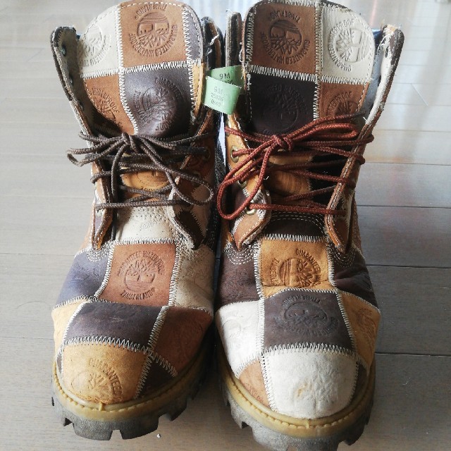Timberland - 世界2000足限定 timberland パッチワークブーツの通販 by