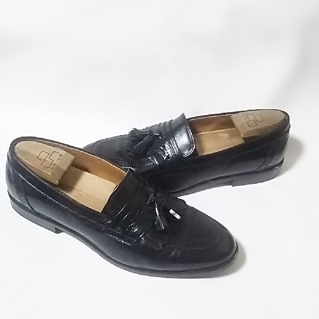 90's 【イヴ・サンローラン】 タッセルローファー 黒 #385 YSL Yves