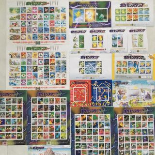 ポケモン - ポケモンスタンプ 切手風シート全17種の通販 by Amy's shop