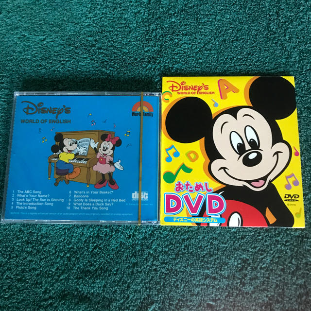 Disney - ディズニー特選10曲CDとおためしDVD の通販 by ヤンマミー's