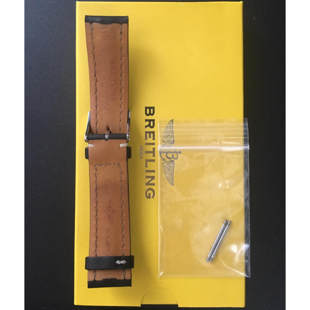 BREITLING - ブライトリング純正 レザーベルト カーフストラップ 22-20