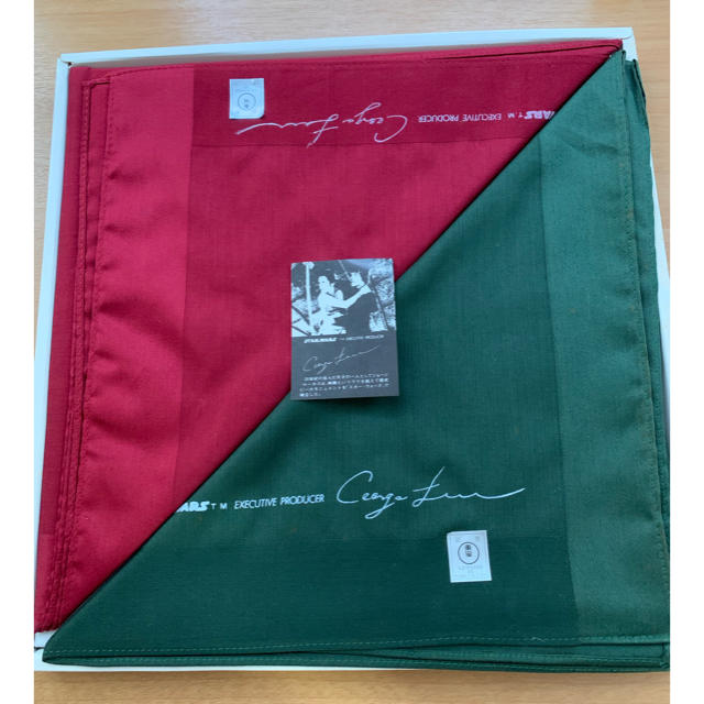 スターウォーズ ジョージルーカスサインハンカチセットの通販 by Lin's