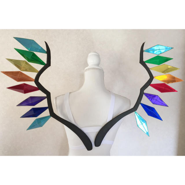 東方project コスプレ衣装 フラン 羽根 武器付き の通販 by 桃's shop