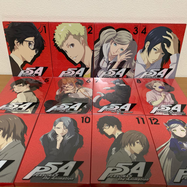 ペルソナ5 DVD 完全生産限定版 全12巻セット 全巻 ペルソナ5 DVD 全