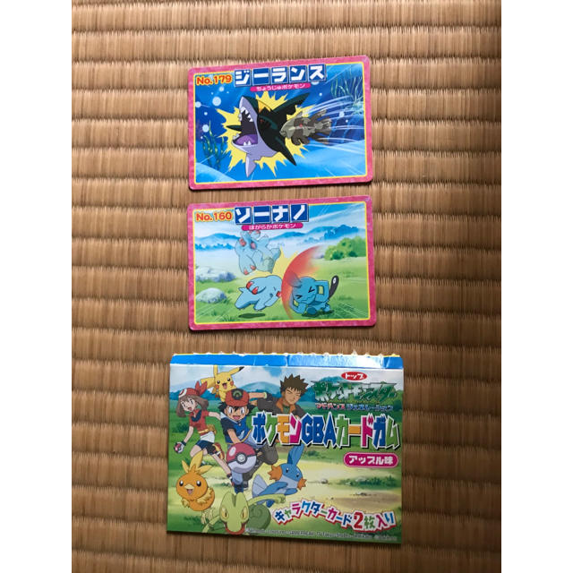 ポケモン - ポケモンGBAカード ガムの通販 by nya ｜ポケモンならラクマ