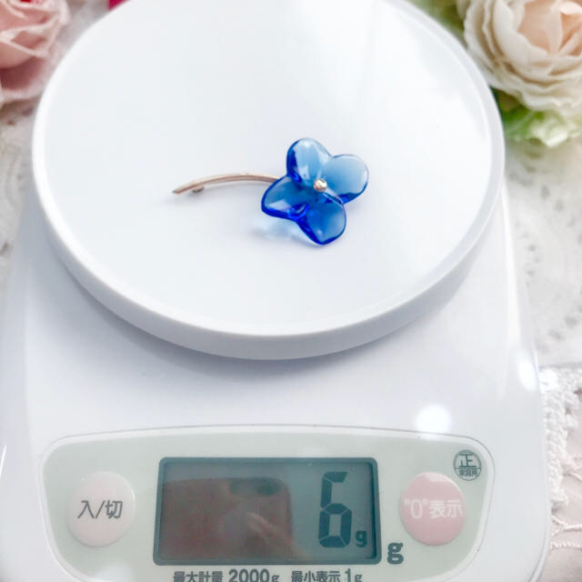 Baccarat - バカラ ブローチ オルテンシア750 【k18】ピンブローチ