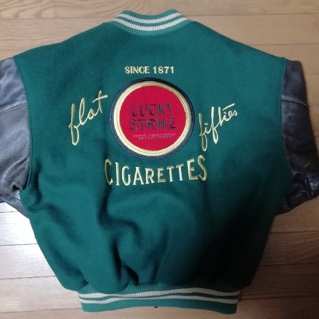 ラッキーストライク 125周年限定スタジャンの通販 by のるまんでぃの店