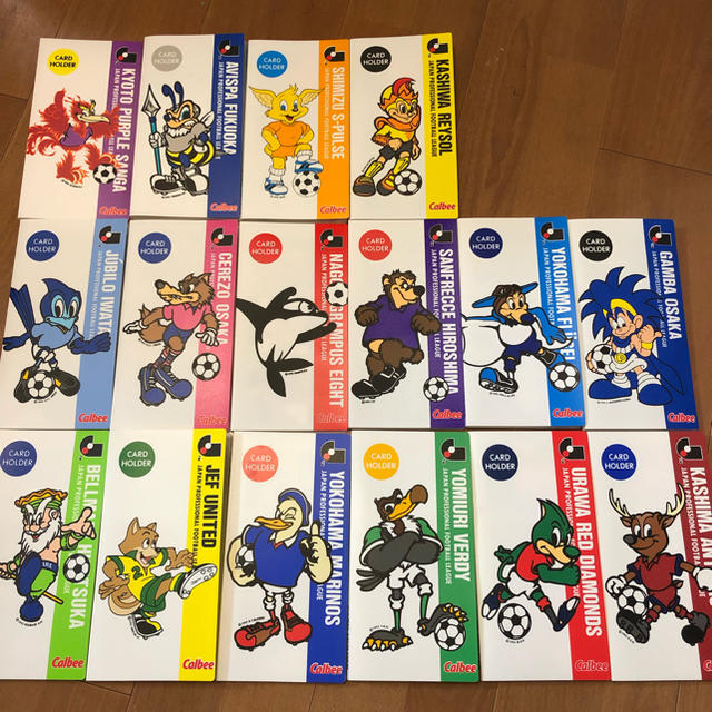 カルビー - 【値下げ】Jリーグチップスカード、カードホルダーの通販
