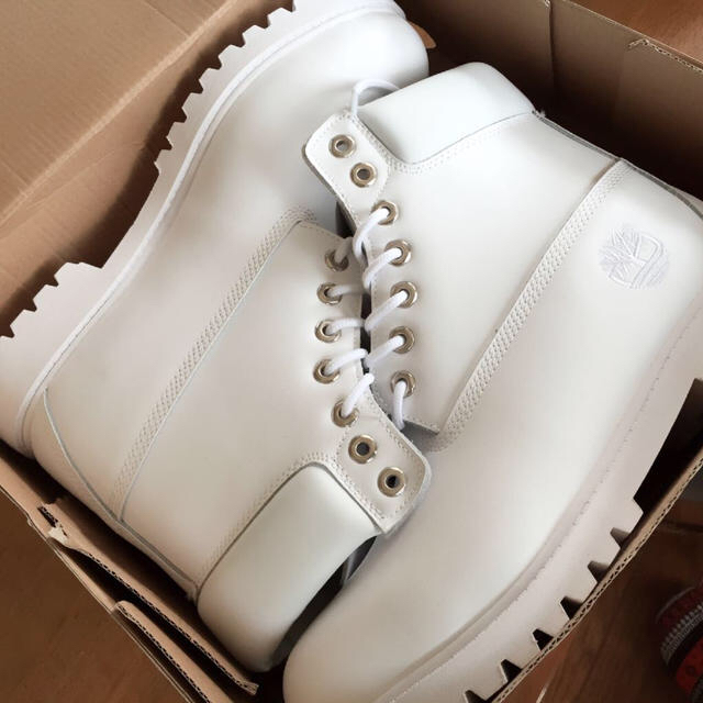 Timberland - ティンバーランド 白の通販 by 三代目ラブ's shop