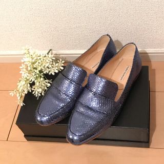 FABIO RUSCONI（ローファー/革靴 ・ ブルー・ネイビー/青色系）の