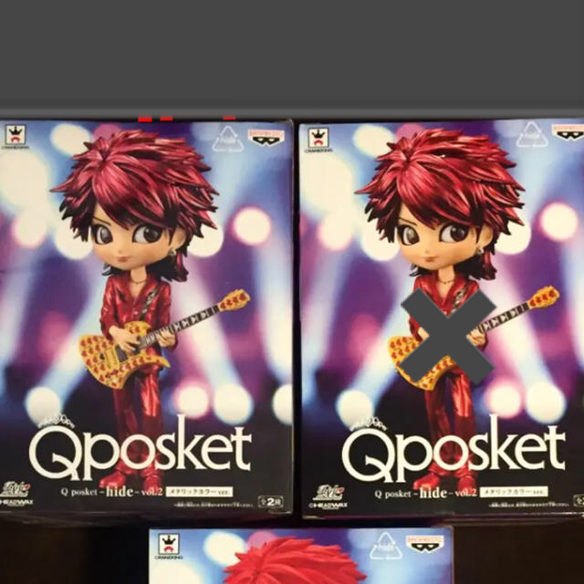 即購入OK Qposket ❤︎ X JAPAN hide フィギュアの通販 by まみ｜ラクマ