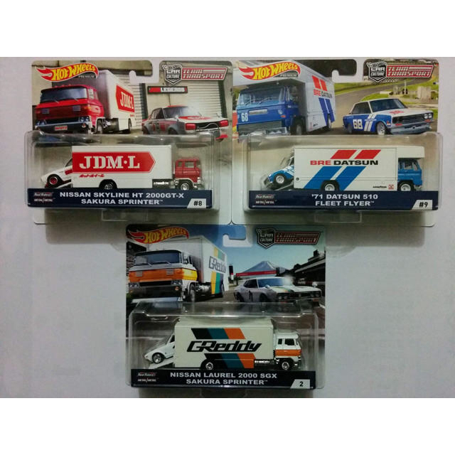 ホットウィール チームトランスポート ハコスカ DATSUN ホットウィール