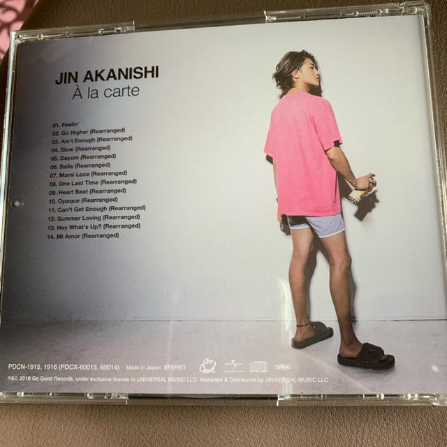 赤西仁 à la carte CDのみ。の通販 by プルー虫's shop｜ラクマ