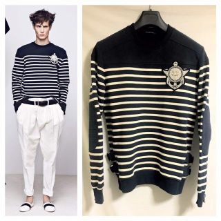 BALMAIN（ボーダー ・ ニット/セーター）のフリマアイテム一覧