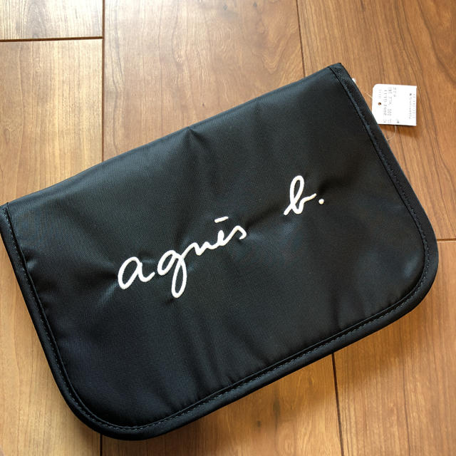 agnes b. - アニエスベー agnes b. 母子手帳ケース マルチケース ロゴ