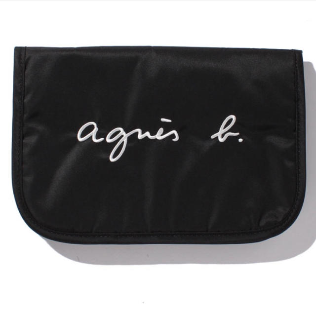 agnes b. - アニエスベー agnes b. 母子手帳ケース マルチケース ロゴ