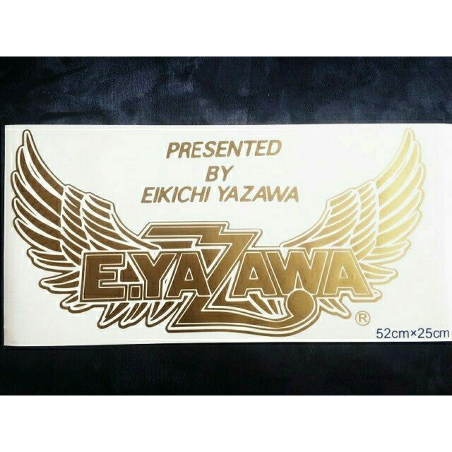 矢沢永吉ステッカーBIG鷲ロゴ ゴールドの通販 by ☆830☆ 's shop｜ラクマ