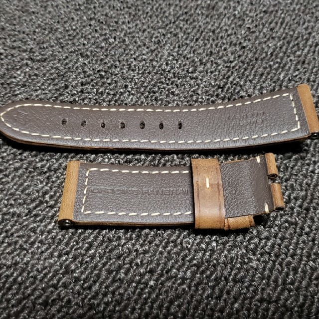 PANERAI - パネライ カーフ アッソルタメンテ ダークブラウン 尾錠用