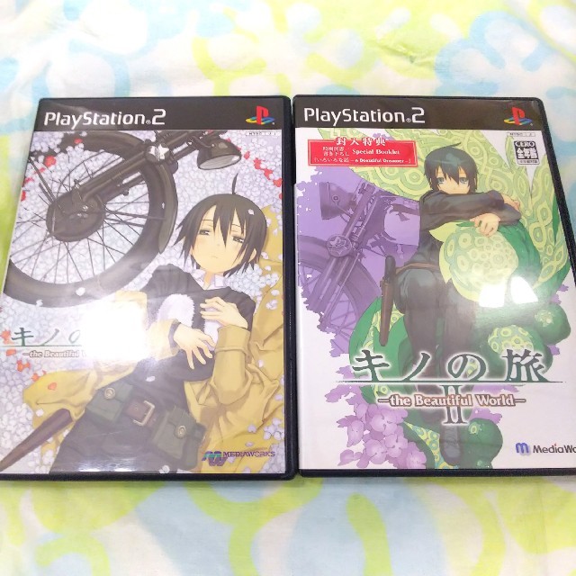 PlayStation2 - キノの旅 Ⅰ Ⅱ PS2 ソフト 小説付きの通販 by