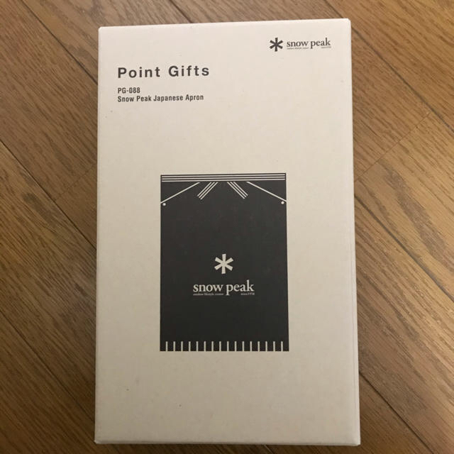 Snow Peak - スノーピーク ポイントギフト 前掛け 未使用の通販 by