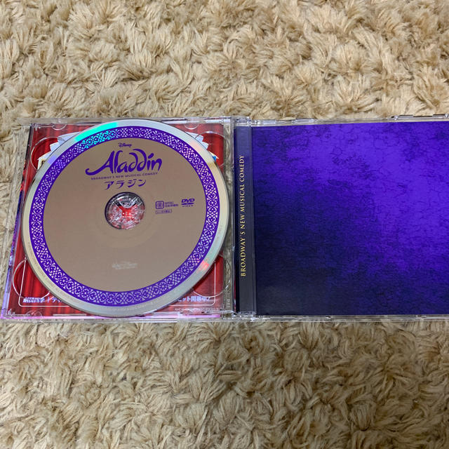 劇団四季 『アラジン』サウンドトラックCD&特典DVD&キャストフォト