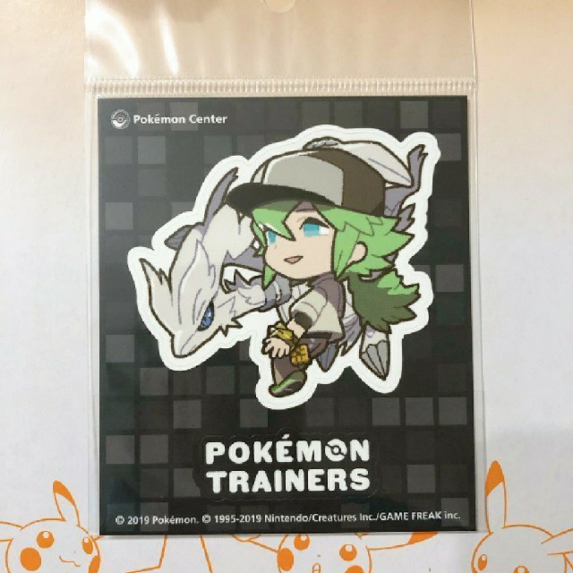 ポケモン - N & レシラム ステッカー ポケモン トレーナーグッズの通販