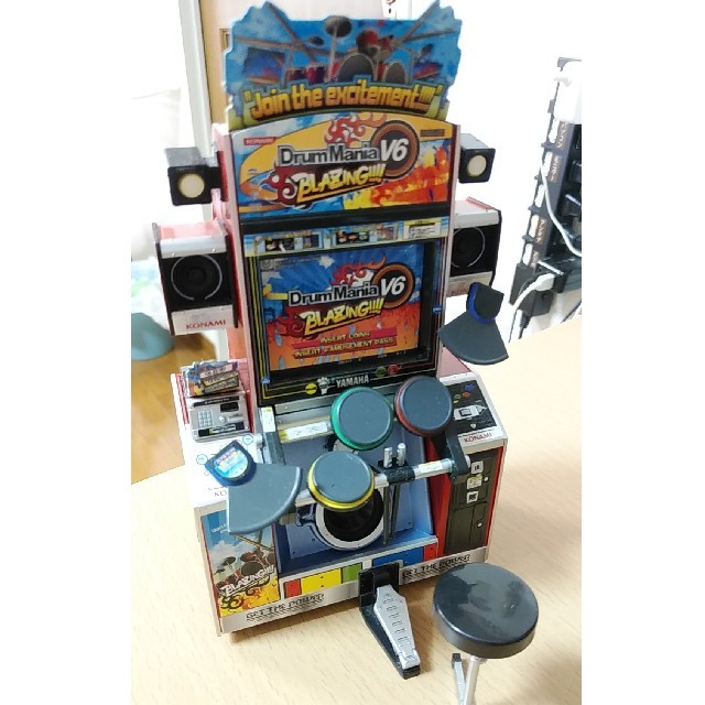 KONAMI - ギタドラV6のミニチュアフィギュア／KONAMI／アーケードの