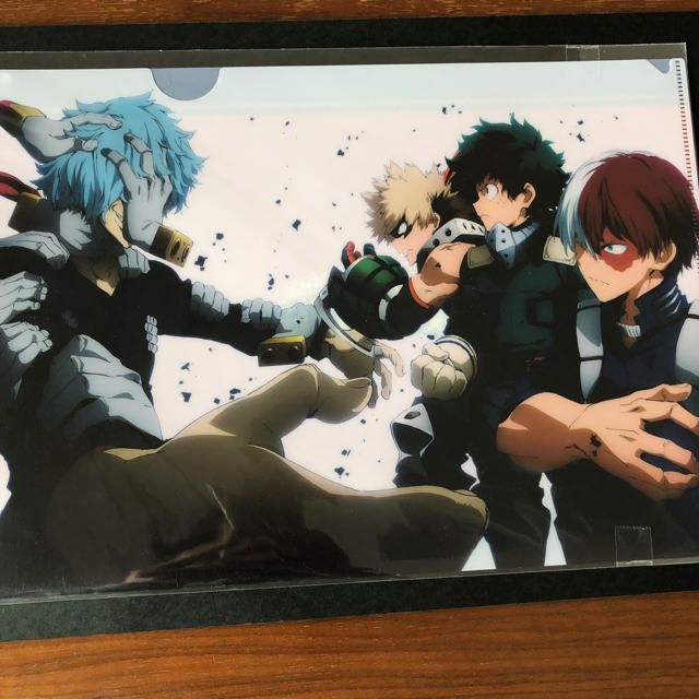 ヒロアカ キャンペーン クリアファイル 轟焦凍 爆豪勝己 緑谷出弥の