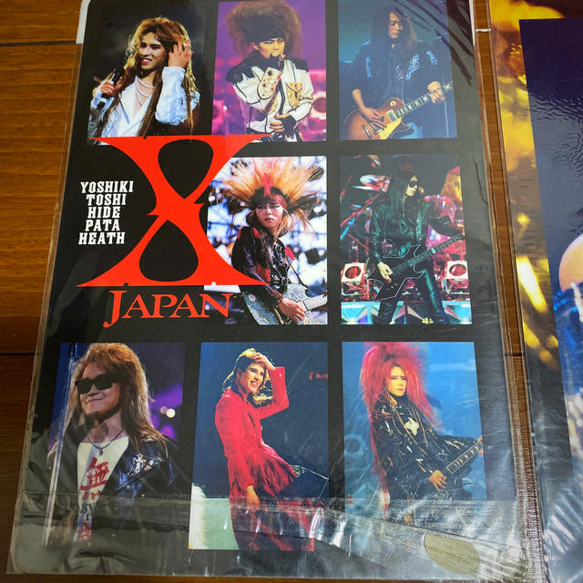 X JAPAN 下敷き 4枚の通販 by Haru's shop｜ラクマ