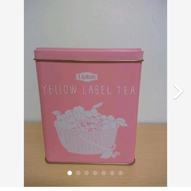 小物入れ】リプトン 紅茶缶 ピンクの通販 by momo｜ラクマ