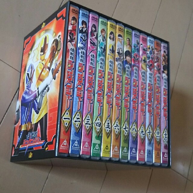 侍戦隊シンケンジャー DVD 全巻 box付き 未開封8枚の通販 by かおりな