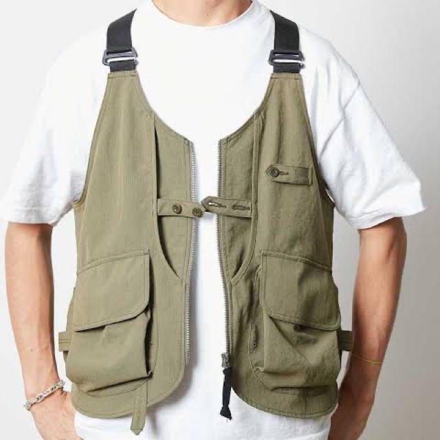 Snow Peak - スノーピーク 焚火ベスト カーキ オリーブの通販 by