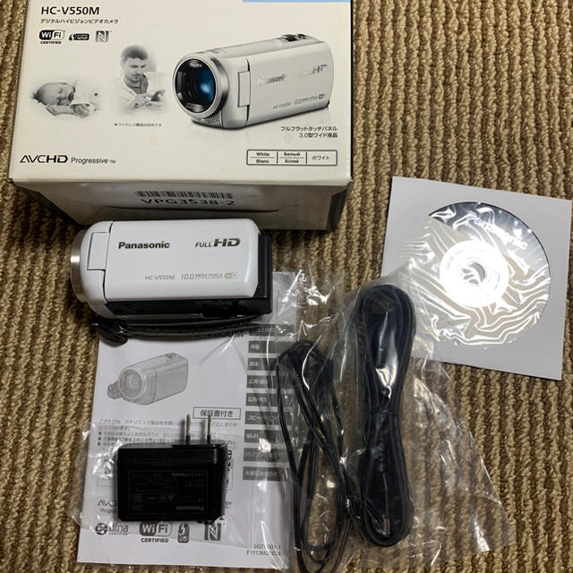 Panasonic - Panasonic パナソニック ビデオカメラ HC-V550M 動作確認